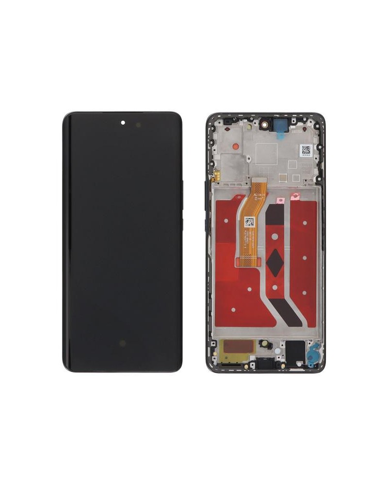 Replacement LCD and Touch Screen with Black Frame for Huawei Honor Magic 6 Lite ALI-NX3 - High Quality