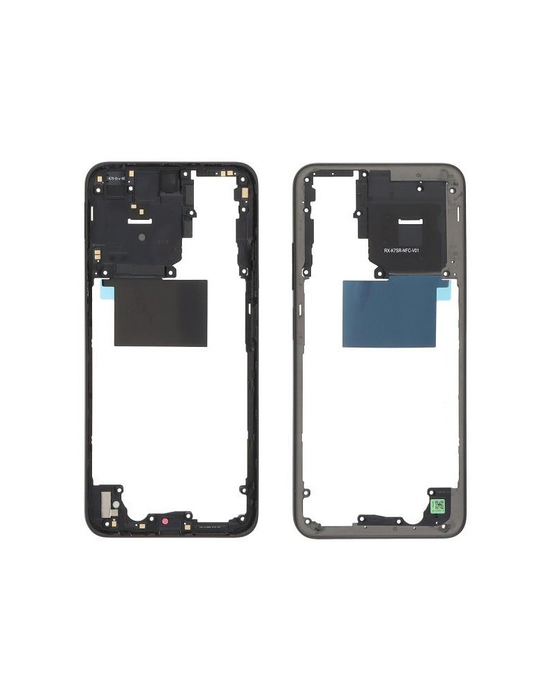 Central Frame for Xiaomi Redmi Note 12S 2303CRA44A 23030RAC7Y 2303ERA42L - Black