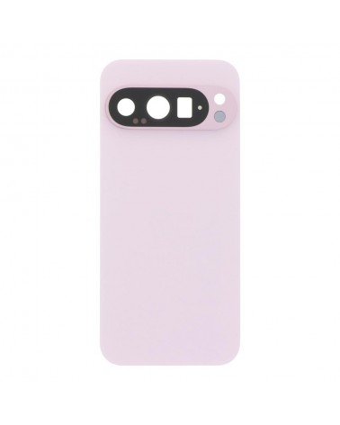 Tapa Trasera y Lente de Camara para Google Pixel 9 Pro GR83Y  GEC77  GWVK6 - Rosa