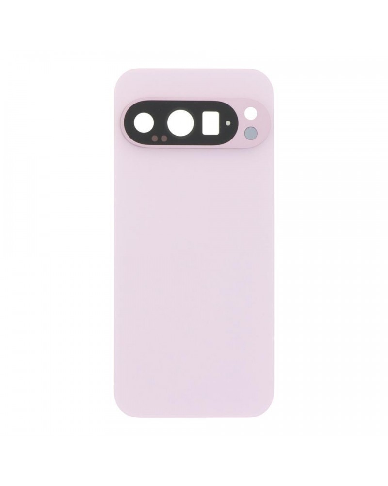 Tapa Trasera y Lente de Camara para Google Pixel 9 Pro GR83Y  GEC77  GWVK6 - Rosa