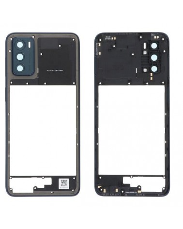 Central Frame for Motorola Moto G42 XT2233-2 - Blue