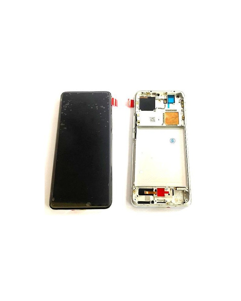 LCD e ecrã tátil com moldura prateada para Xiaomi Mi 11 Ultra 5G M2102K1G M2102K1C - Alta qualidade