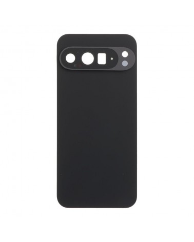 Tapa Trasera y Lente de Camara para Google Pixel 9 Pro XL GGX8B  GZC4K  GQ57S - Negra