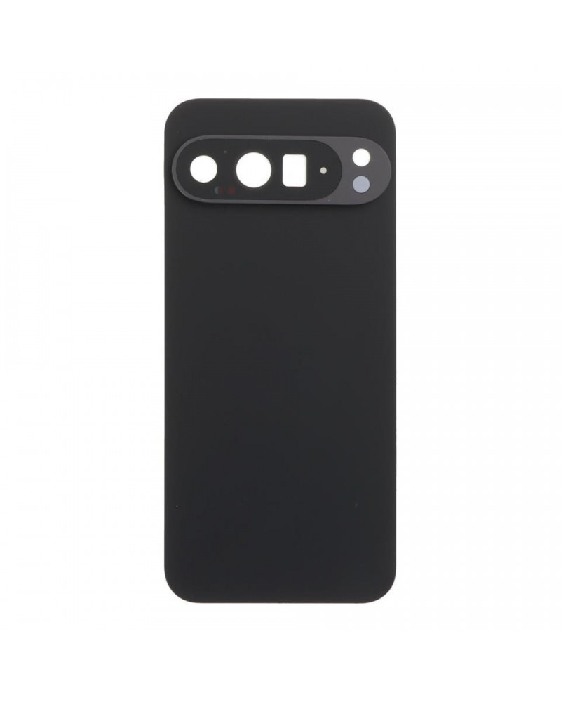 Tapa Trasera y Lente de Camara para Google Pixel 9 Pro XL GGX8B  GZC4K  GQ57S - Negra