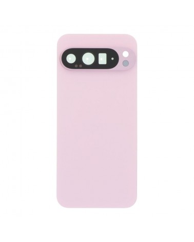 Tapa Trasera y Lente de Camara para Google Pixel 9 Pro XL GGX8B  GZC4K  GQ57S - Rosa