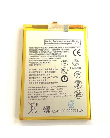 Bateria Li3951T44P8h956656 para ZTE Blade V40
Vita 8045 ZTE Blade V40 5G 5060mAh - Compatível