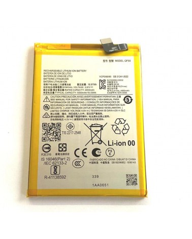 5000mAh Battery QF50 for Motorola Moto Moto G04 G24 G34