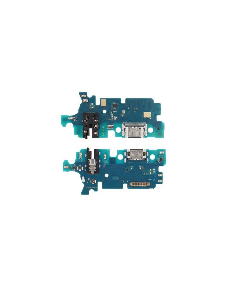  Conector de carregamento flexível para Samsung Galaxy M34 5G M346 M346B - Alta qualidade