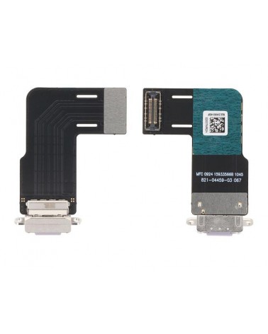 Flex Conector de Carga para Ipad Air 11 2024 A2902   A2903   A2904 - Lila OEM