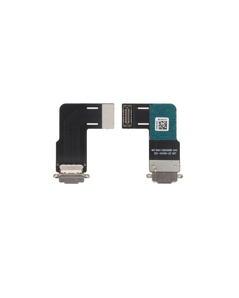 Conector de carregamento flexível para Ipad Air 11 2024 A2902 A2903 A2904 - Cinzento Preto OEM