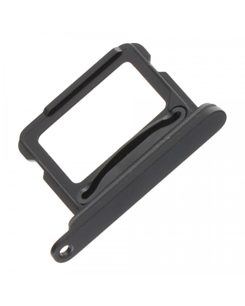 Suporte para cartão SIM duplo para Iphone 16 Iphone 16 Plus - Preto