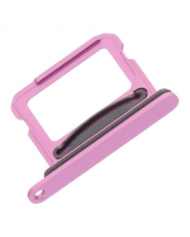 Suporte para cartão SIM duplo para Iphone 16 Iphone 16 Plus - Rosa