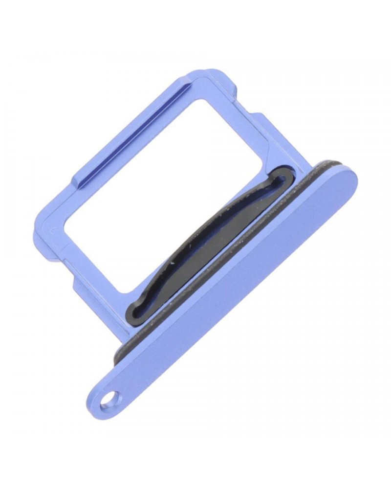 Suporte para cartão SIM duplo para Iphone 16 Iphone 16 Plus - Azul