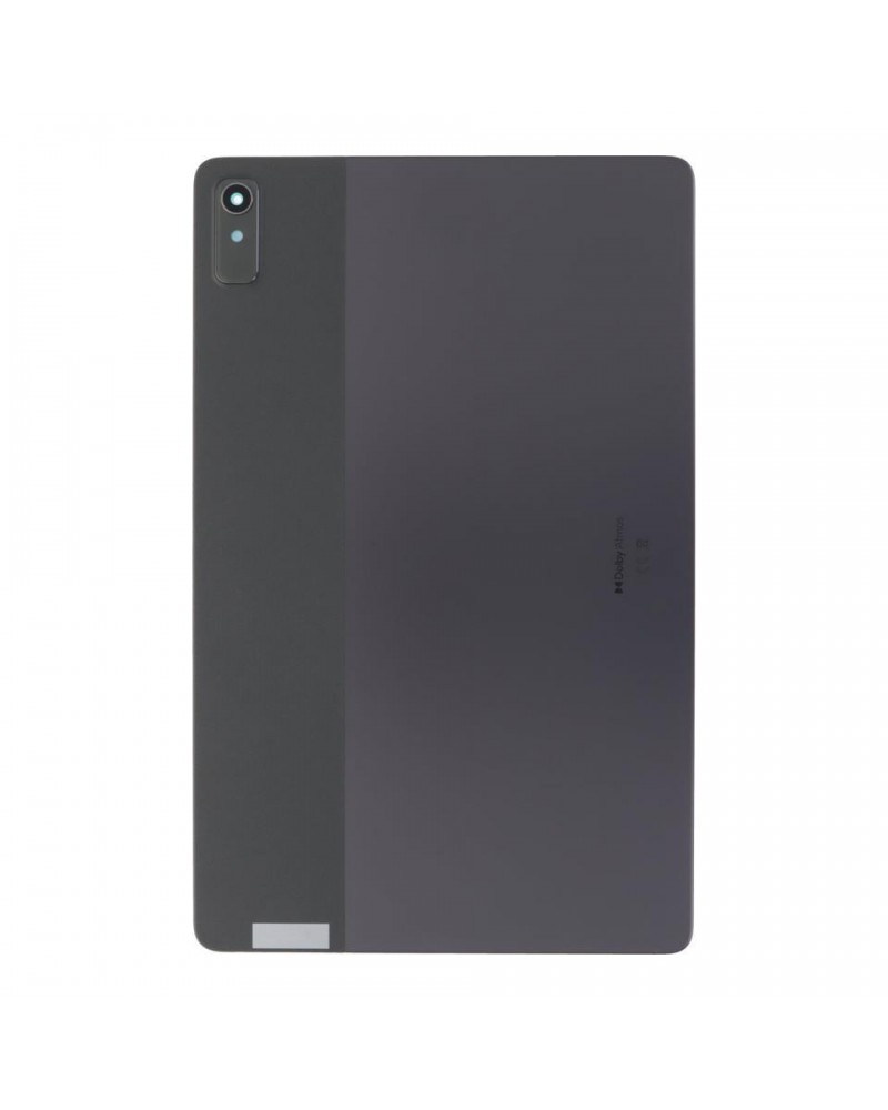 Tapa Trasera y Lente de Camara para Lenovo Tab P11 Gen 2 TB-350 Version 4G - Gris Negra