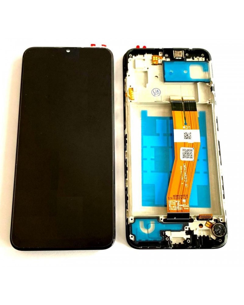 Pantalla LCD y Tactil Con Marco para Samsung Galaxy A03 A035 A035F - Alta Calidad