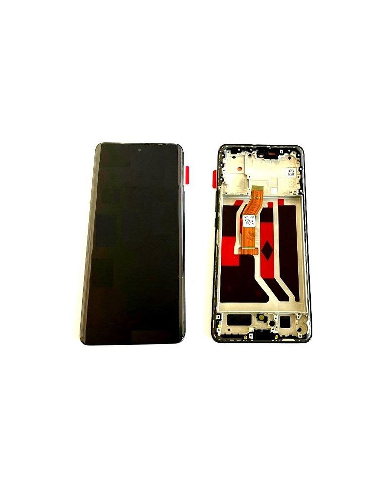 LCD and Touch Screen with Black Frame for Huawei Honor X9b ALI-NX1 - High Quality