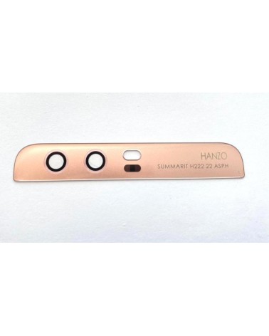 Embellecedor Trasero-Superior de Lente de Camara para Huawei P10 - Rosa