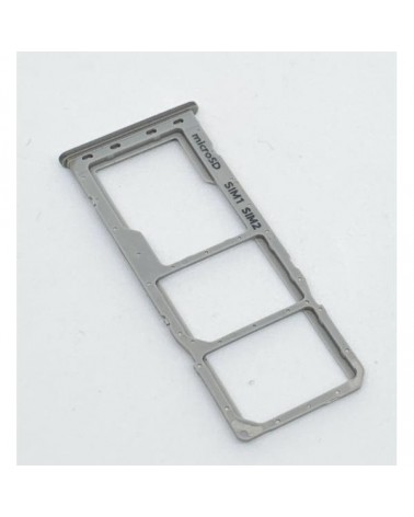 Dual SIM and SD Card Tray for Samsung A30 White