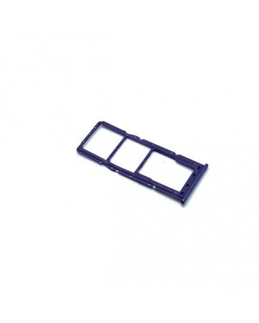 Dual SIM and SD card tray for Samsung Galaxy A30s Lila
