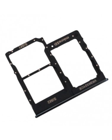 Dual SIM and SD card tray for Samsung Galaxy A40 Black