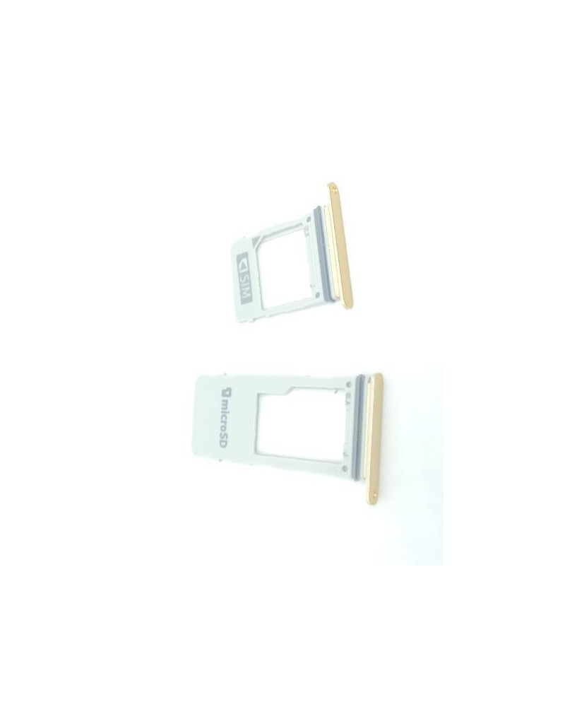 SIM and SD Card Tray for Samsung A8 2018 A8 2018 Gold 1 SIM