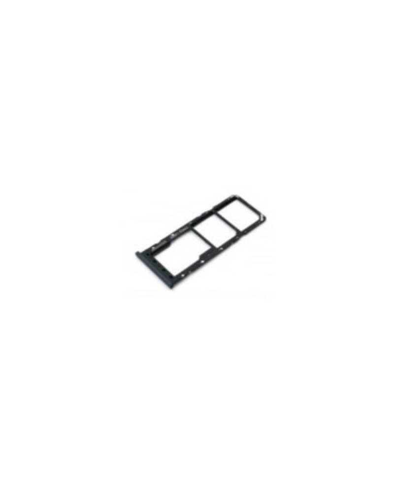 Sim Holder Tray for Samsung Galaxy A21S - Dual Sim Black