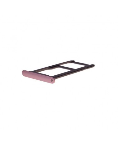 Bandeja de Tarjeta SIM y MicroSD para Samsung Galaxy S7 Edge SM G935F Rosa