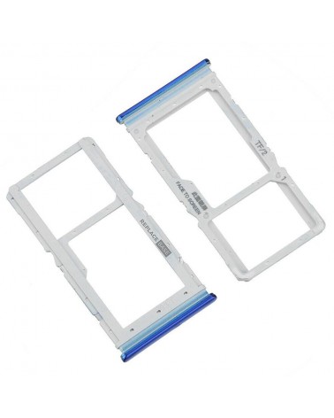 SIM and SD tray for Xiaomi Redmi Note 8 Pro - Blue