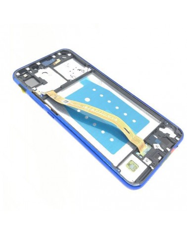 Ecrã completo com moldura azul para Huawei P Smart Plus Nova 3i - Preto