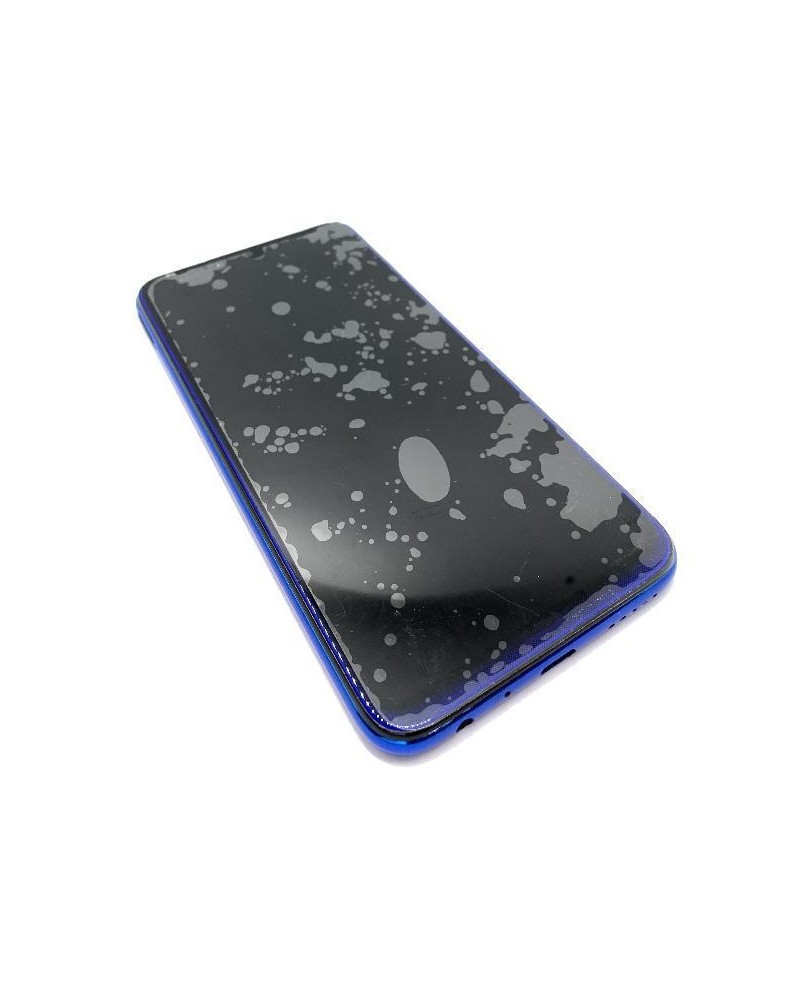 Pantalla LCD con Marco Azul para Xiaomi Redmi Note 8