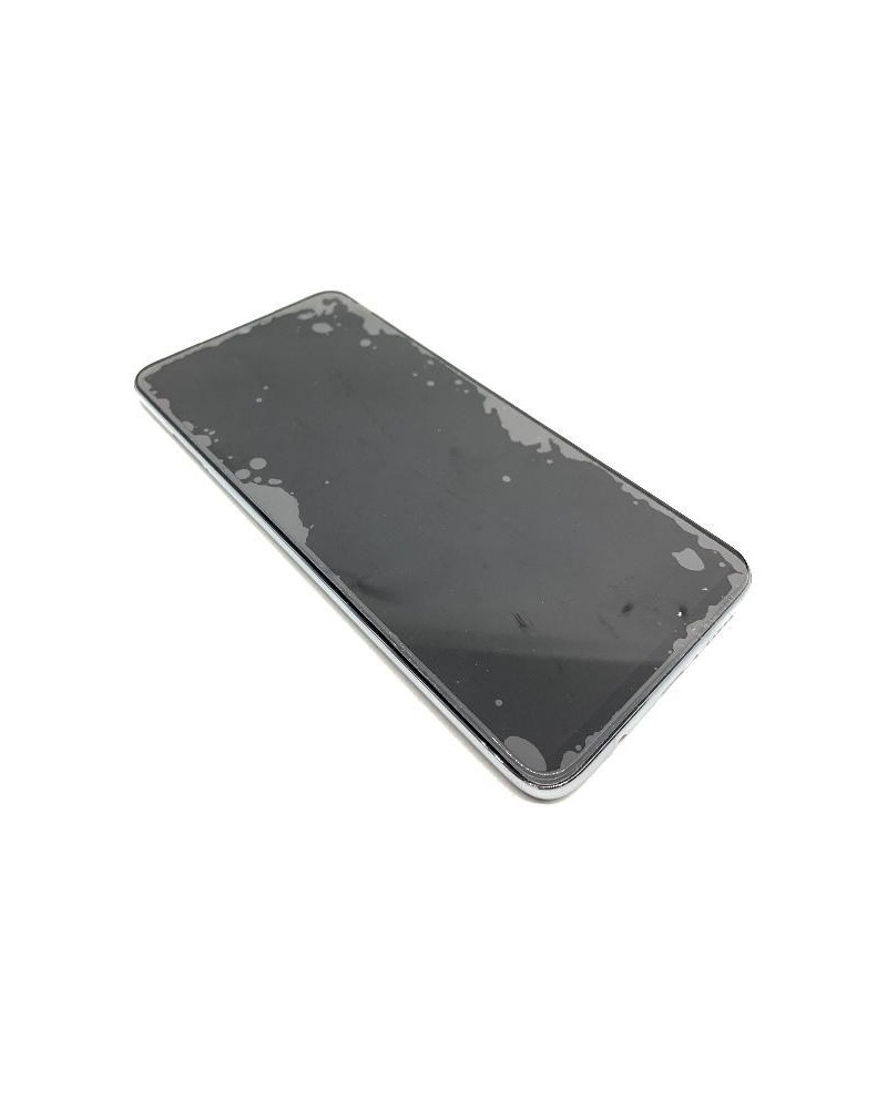 LCD screen with silver frame for Xiaomi Redmi Note 8 Pro