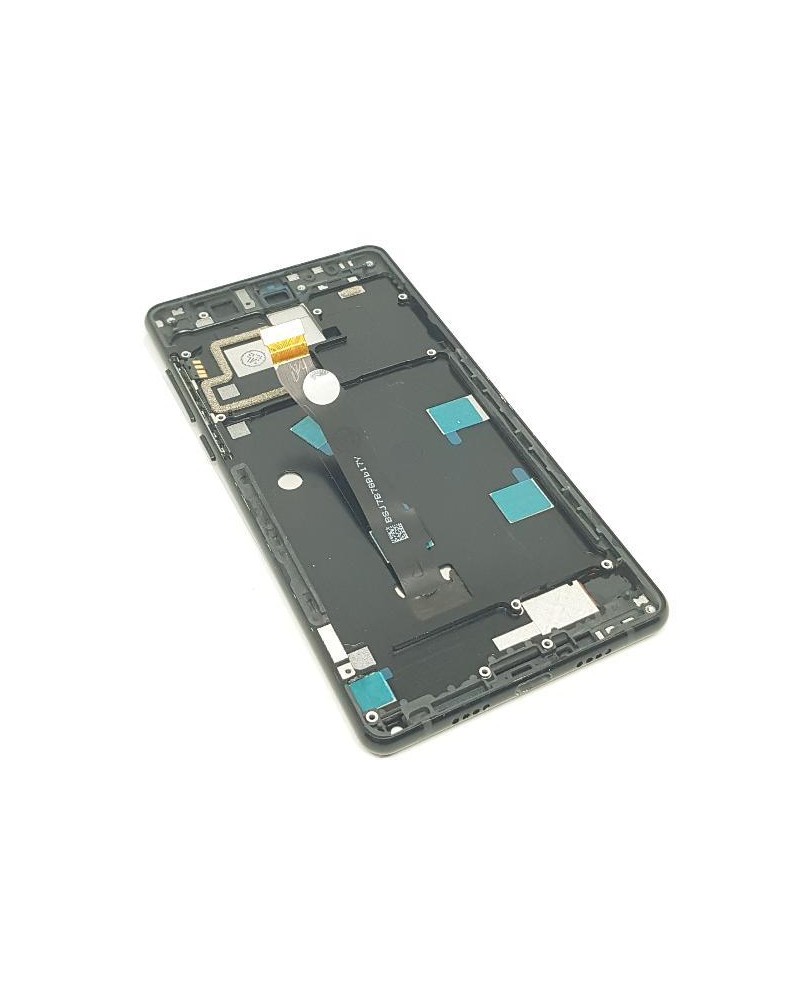 Ecrã tátil LCD com moldura para Xiaomi Mi Mix 2 - Preto