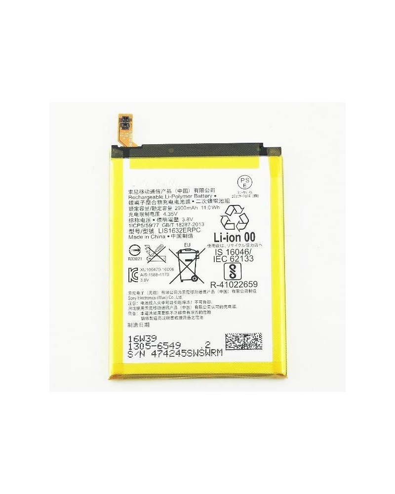 Bateria LIS1632ERPC para Sony Xperia XZ  F8331   Xperia XZ Dual  F8332   de 2900mAh