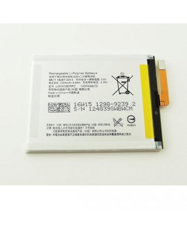 Bateria Sony Xperia XA1 XA F3111 Xperia XA Dual F3112 2300mAh LIS1618ERPC para Sony Xperia XA1 XA F3111 Xperia XA Dual F3112