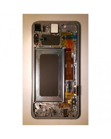 LCD screen with frame for Samsung Galaxy S10e - Blue