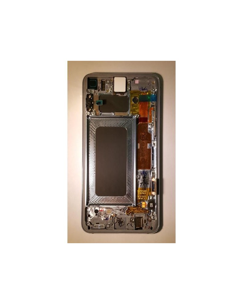 LCD screen with frame for Samsung Galaxy S10e - Blue