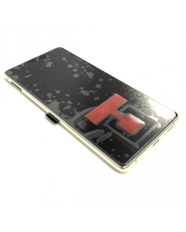 LCD screen for Samsung Galaxy S10 Lite - White High Quality