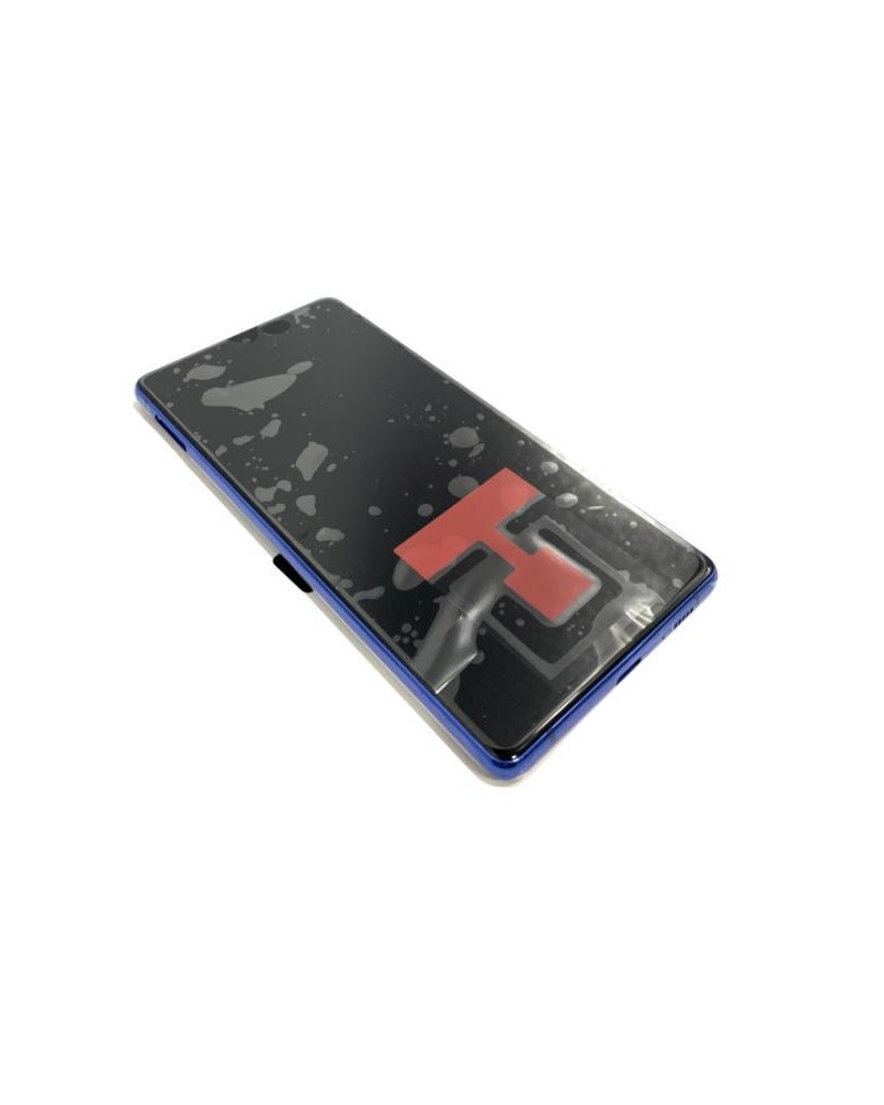 Ecrã LCD com moldura para Samsung Galaxy S10 Lite - Azul