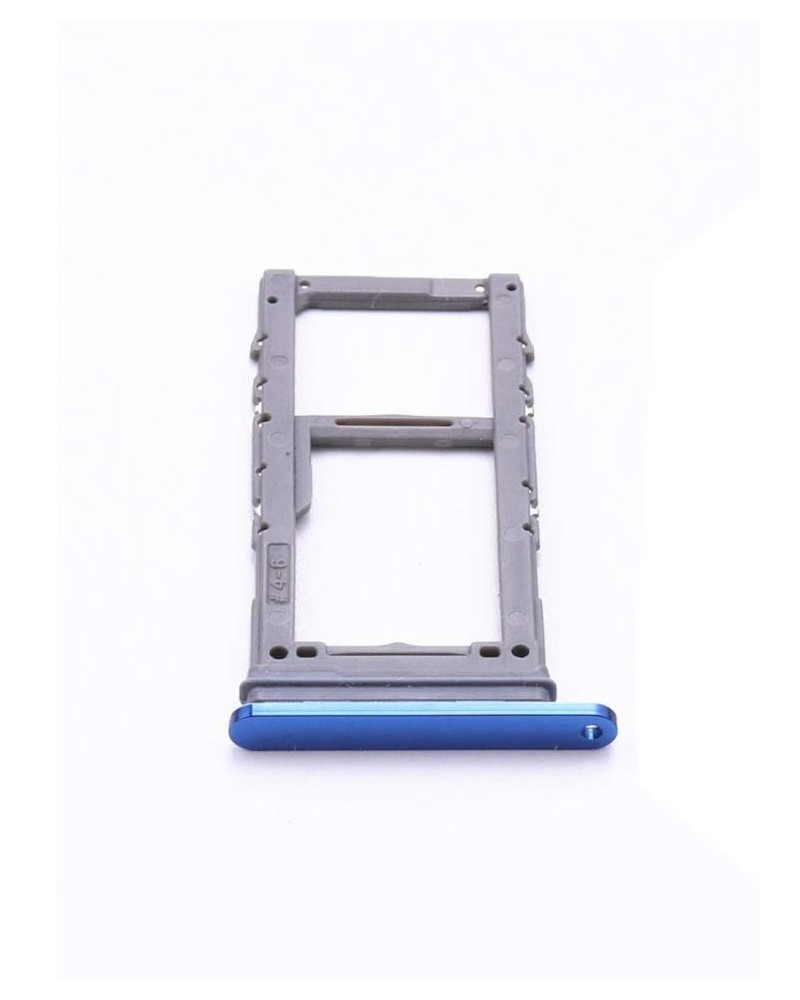 DUAL SIM TRAY FOR SAMSUNG GALAXY NOTE 10 BLUE