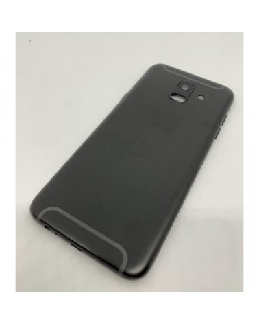 Capa traseira para Samsung Galaxy A6 A600 Preto