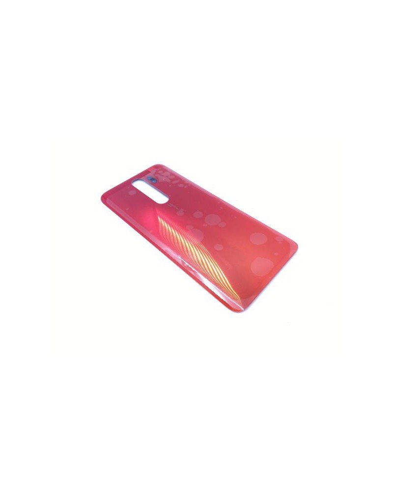 Tapa trasera para Xiaomi Redmi Note 8 pro Roja