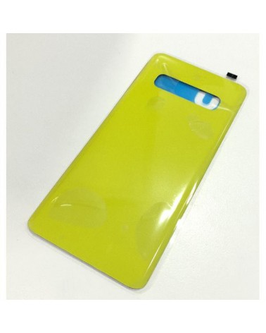 Capa traseira para Samsung Galaxy S10 Amarelo