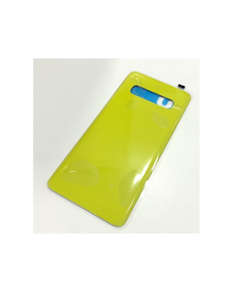 Capa traseira para Samsung Galaxy S10 Amarelo