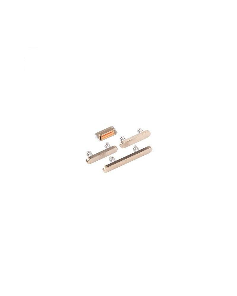 SET GOLD BUTTONS SET FOR IPHONE 12 PRO A2407 A2341 A2406 A2408 IPHONE 12 PRO MAX A2342 A2410 A2411 A2412