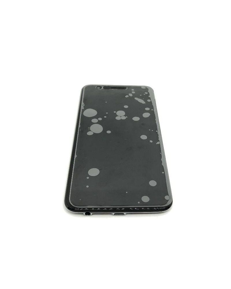 Ecrã completo com moldura para LG K10 2018 K11 Preto