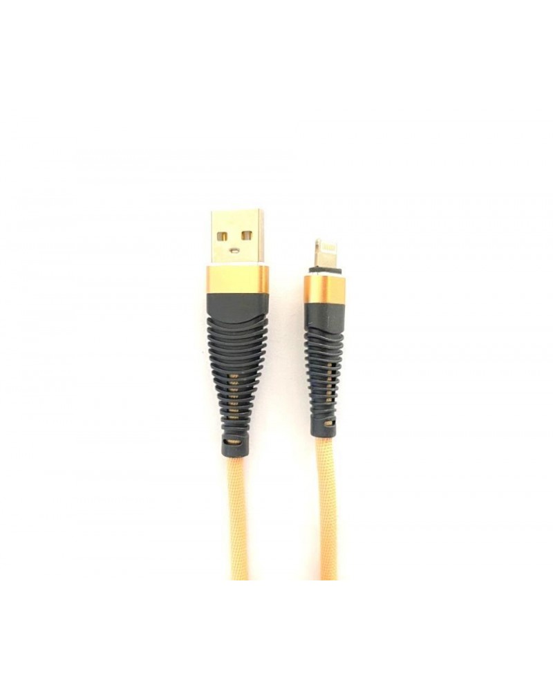 Cabo USB para iPhone/iPad 1 metro Nylon Beig