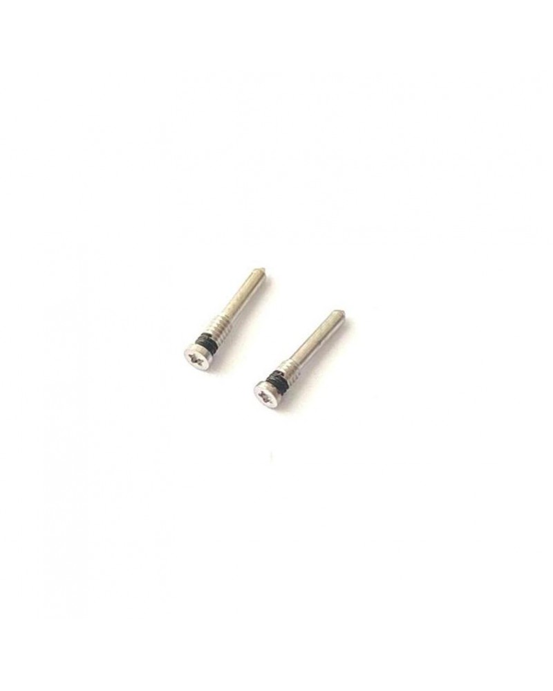 Set of 2 bottom screws for iPhone 11 White