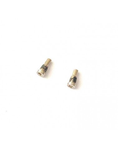 Set of 2 bottom screws for iPhone 6S White