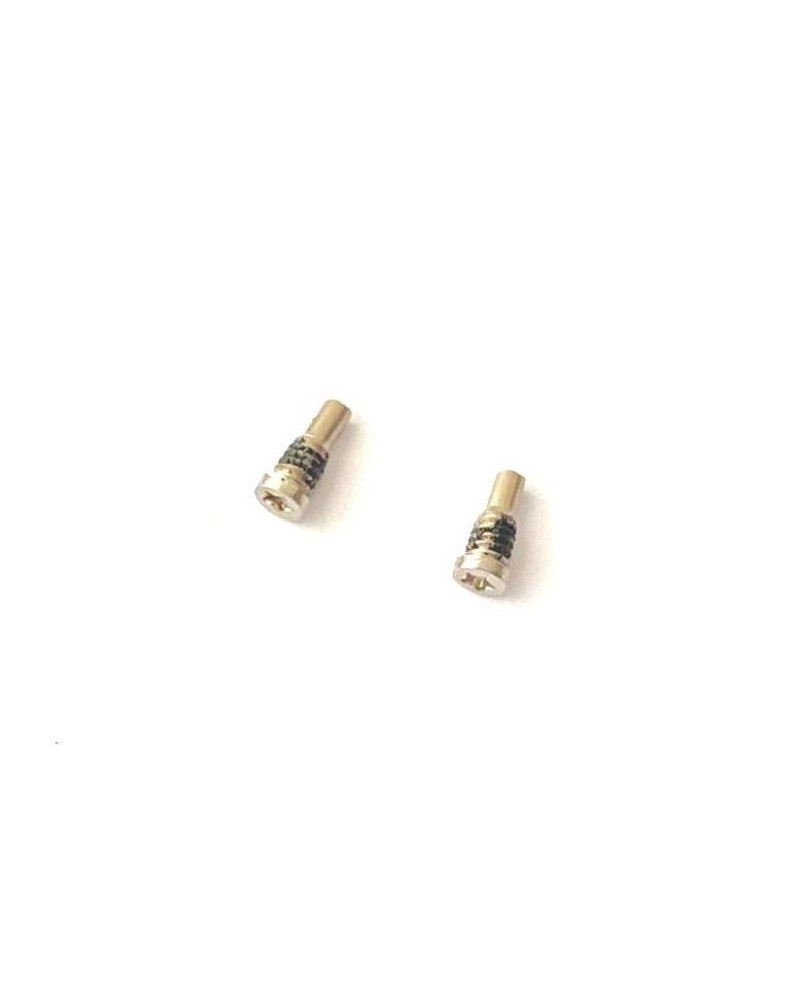 Set of 2 bottom screws for iPhone 6S White