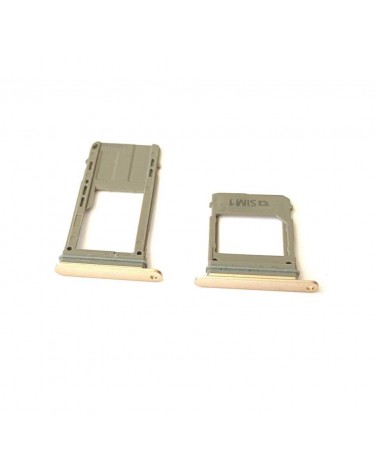 Single Sim Tray or Stand for Samsung A5 2017 Golden